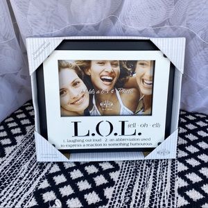 L.O.L. Black & White Picture Frame
